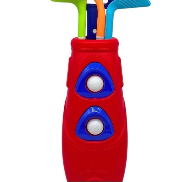 Play Day Jumbo Golf Caddy, 9 pieces Ages 3 and Up - Picture 3 of 7